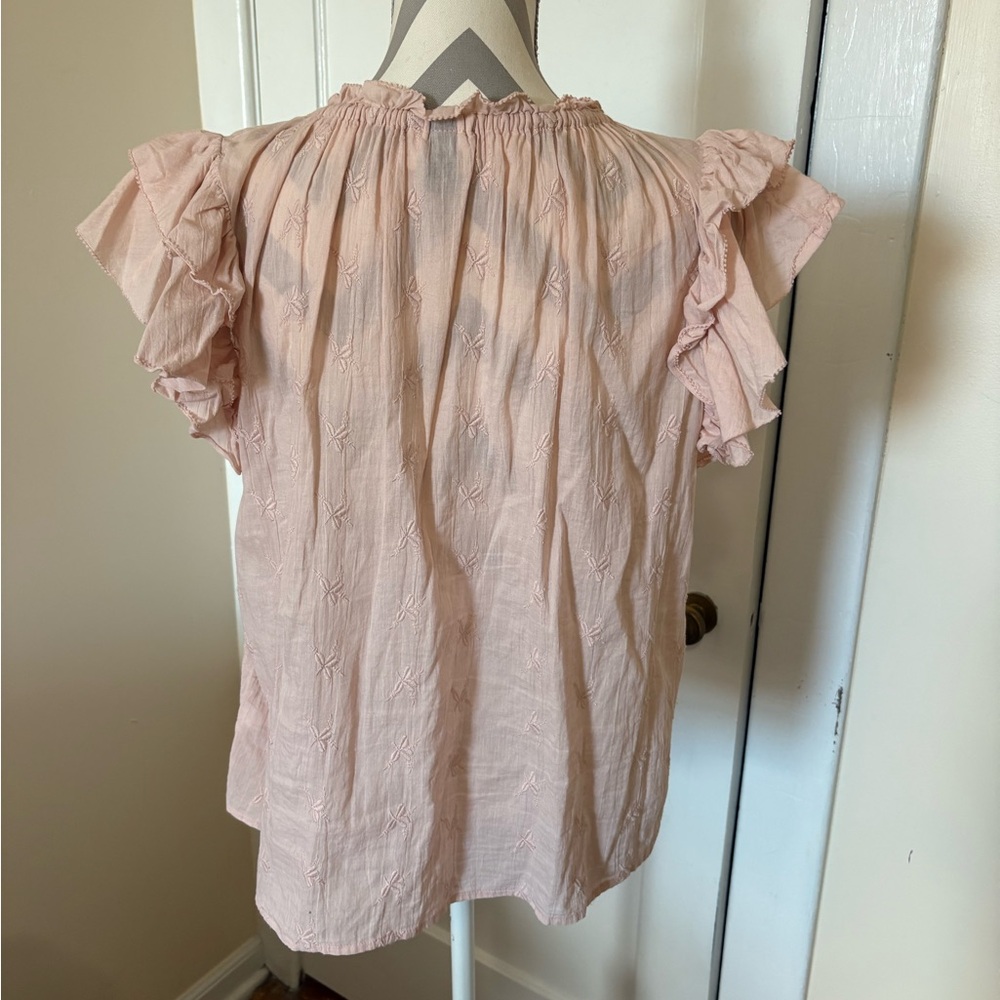 Universal Thread Pink Blouse - Picture 3 of 5